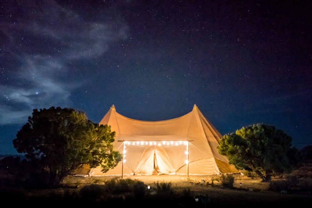 Image of a tent