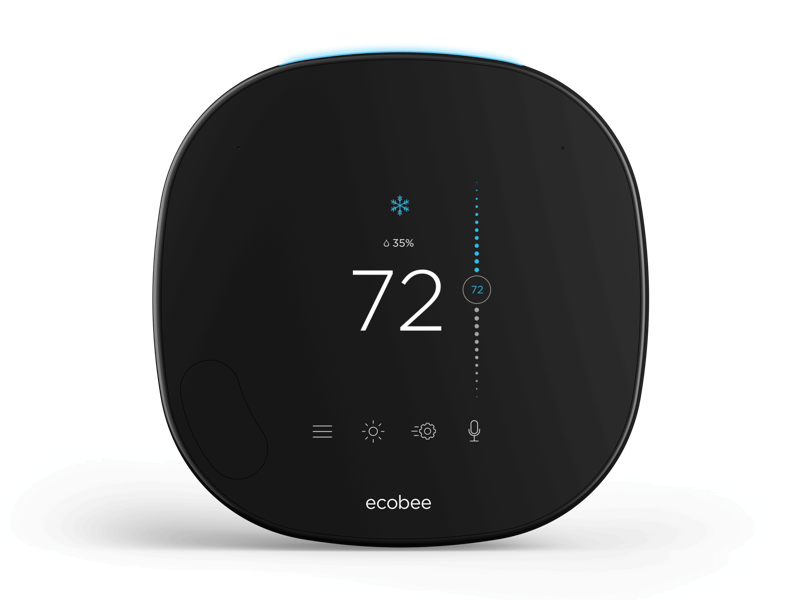 Ecobee smart thermostat image